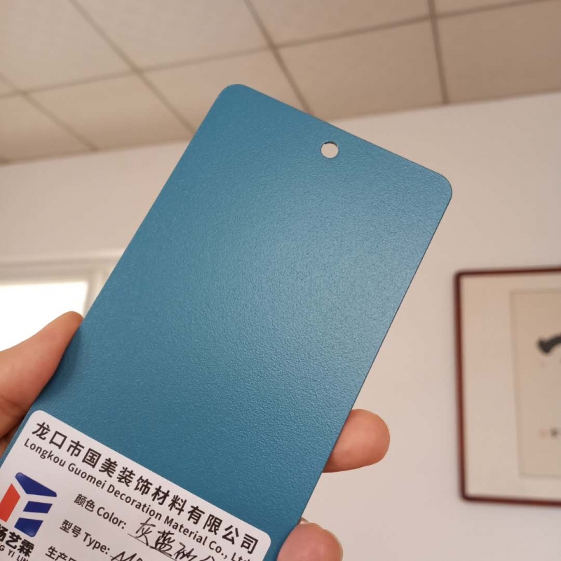 香港 灰蓝砂纹户内静电喷涂塑粉热固型静电粉末生产厂家